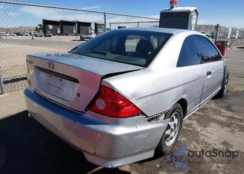 2004 Honda Civic Vp из США, поврежденный, VIN 1HGEM22194L025013